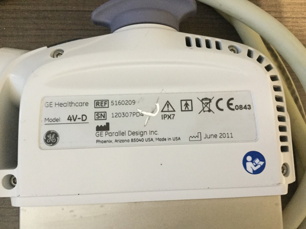 GE 4V-D ULTRASOUND TRANSDUCER