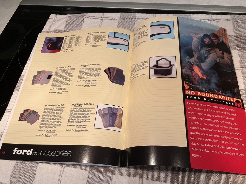 2000 Ford Sport Utility Vehicles Accessories Catalog