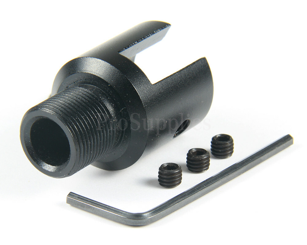 Ruger 1022 10-22 Muzzle Brake Adapter 1/2x28 Thread Aluminum