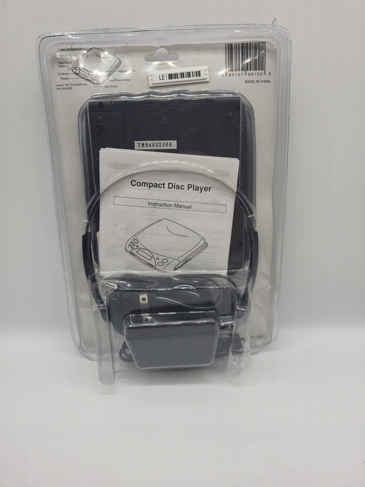 Daewoo Compact Disc Player CD Cd-102 Bass Boost NEW!