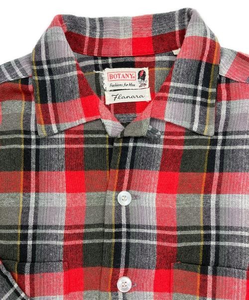 BOTANY Check shirt Red