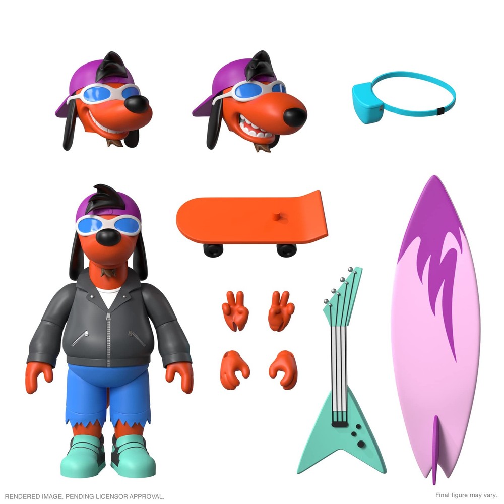 The Simpsons ULTIMATES! Wave 1 - Poochie 7 inch scale, Multicolor