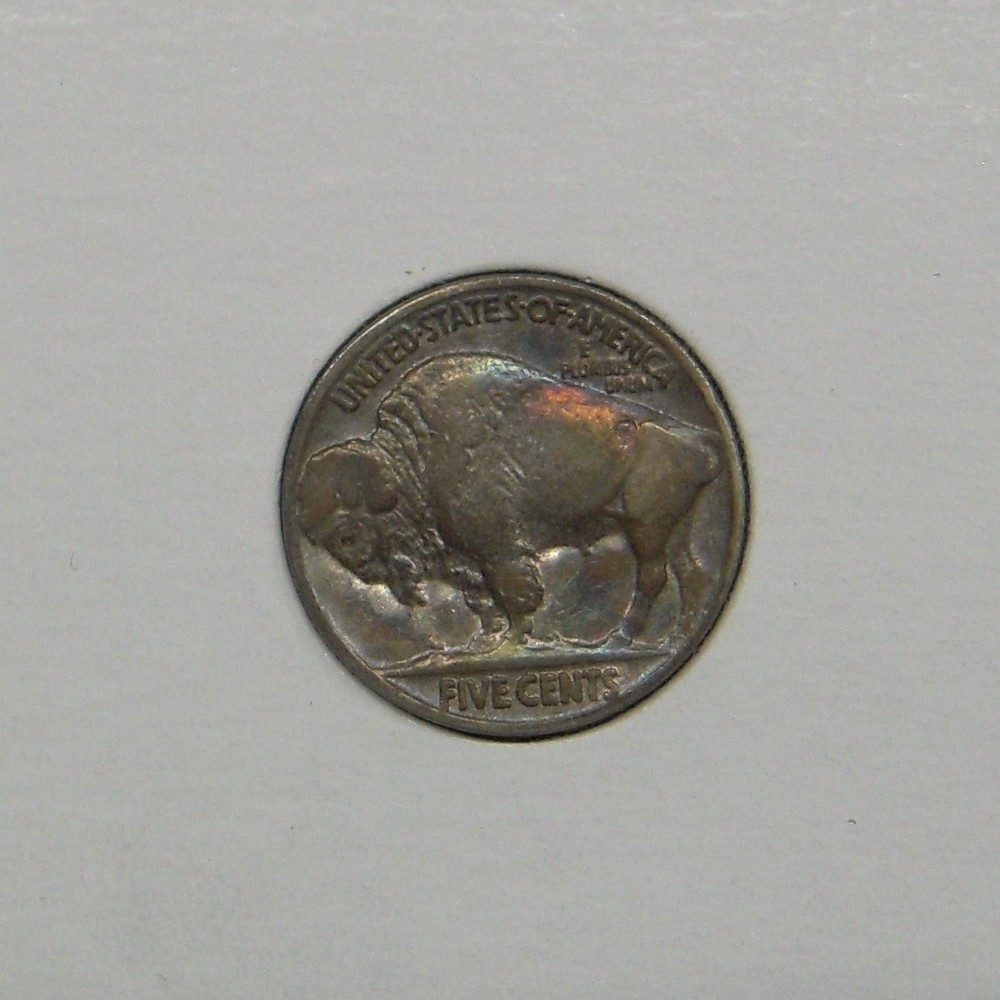 1937-P Buffalo nickel