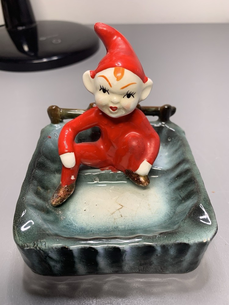 Elf 1950’s Vintage Ashtray Candy Dish
