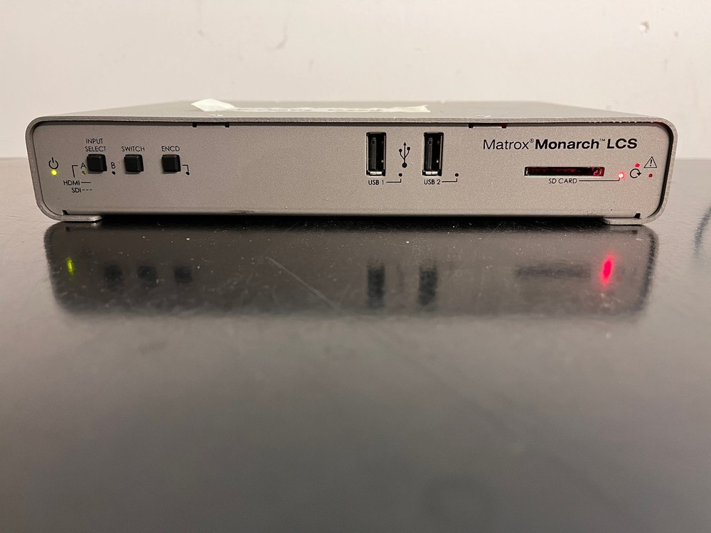 Matrox Monarch LCS IP Streaming Encoder HDMI & SDI Inputs MHLCS/I; no PS