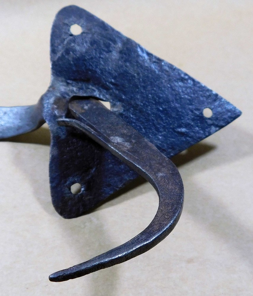Period Wrought Iron Thumb Latch Dated 1771