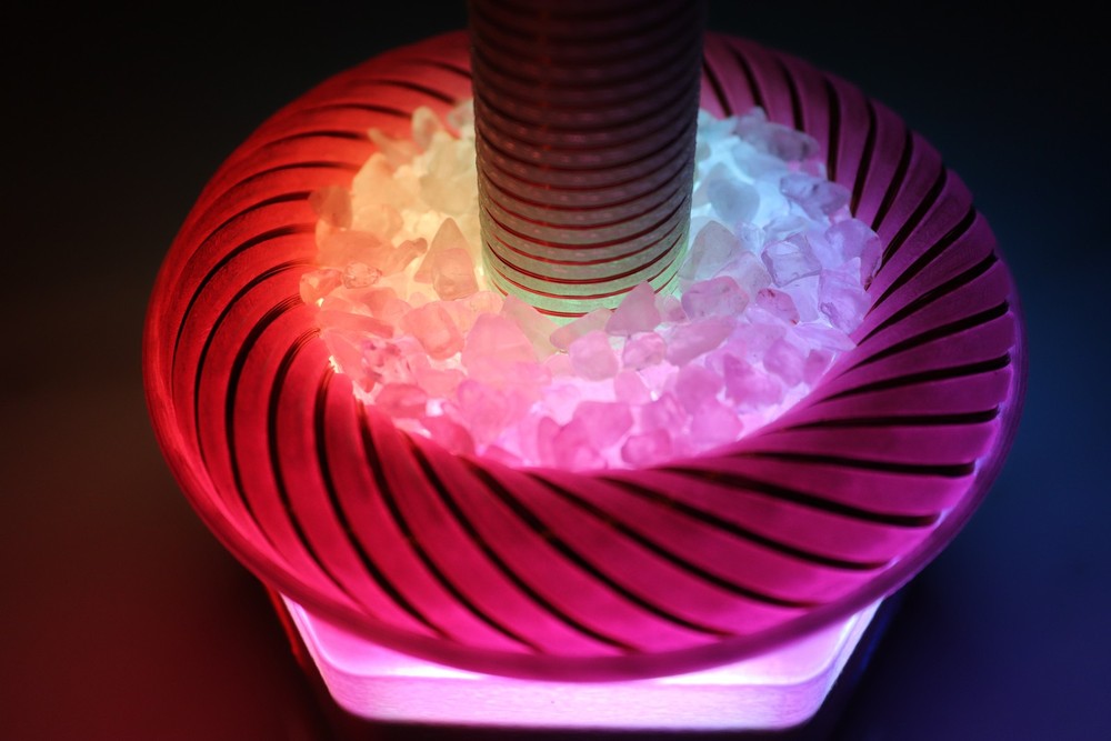 Rose quartz based Orgone Energy Well Generator