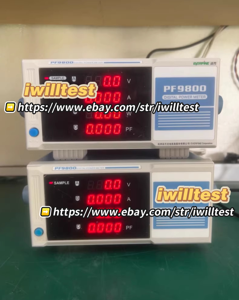 1 PCS EVERFINE PF9800 DIGITAL power meter *IW