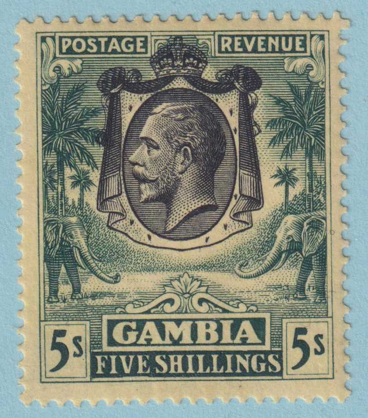 GAMBIA 124 MINT HINGED OG *  NO FAULTS EXTRA FINE