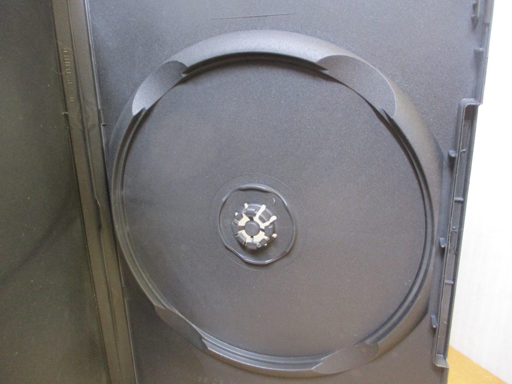 Standard Black DVD/CD 1 Disc Plastic Replacement Storage Case