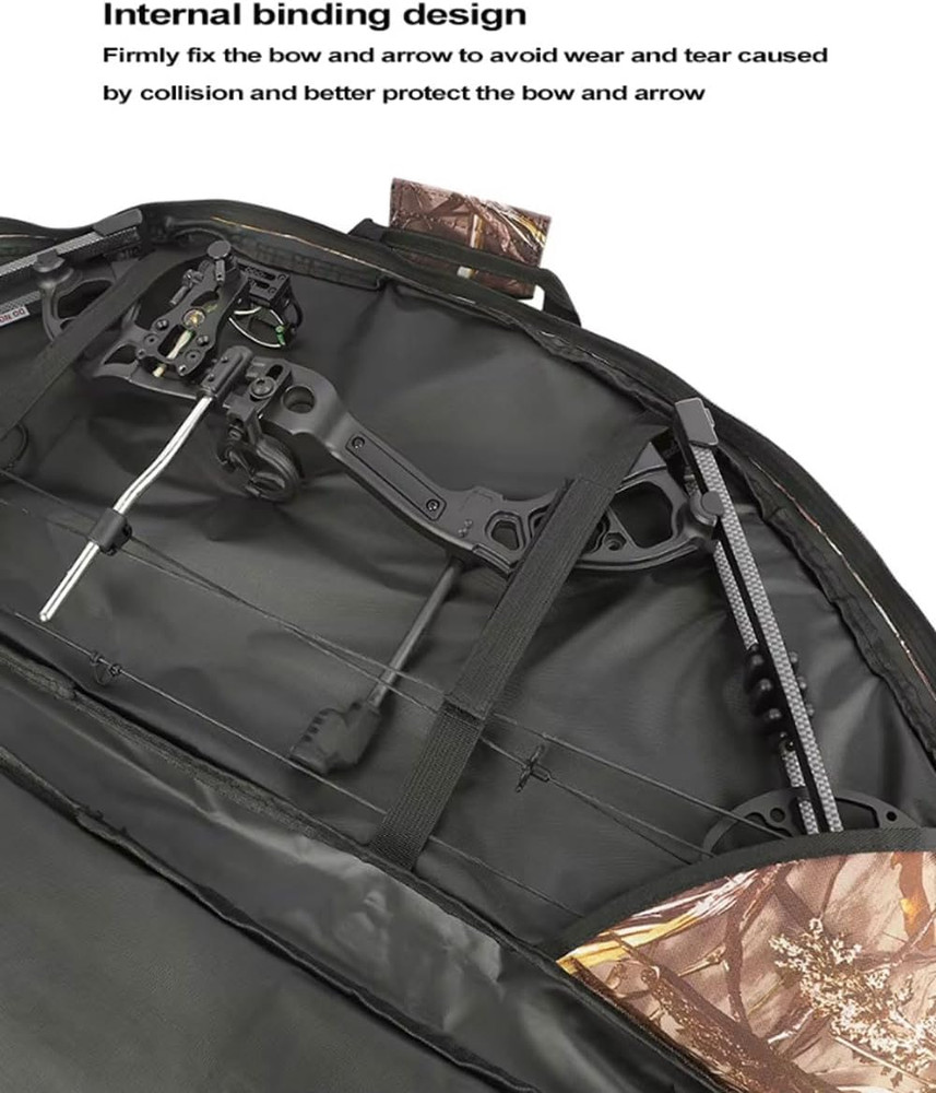 Lightweight Compound Bow Case Archery Carrying Bag Hunting Target Practice