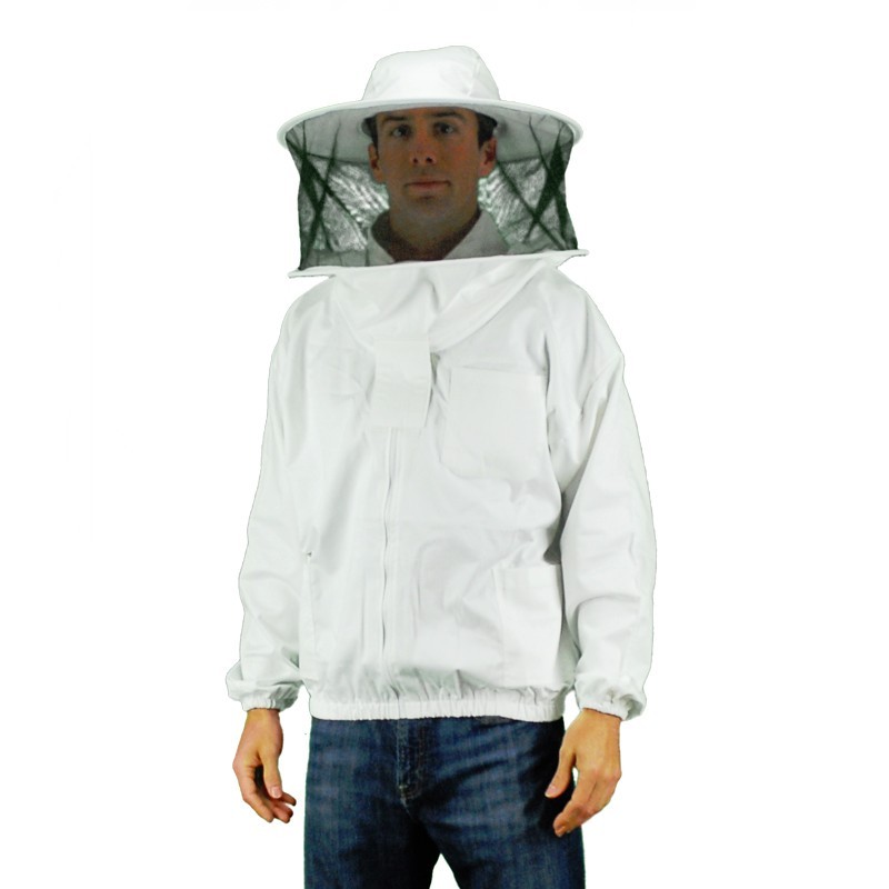 Professional-grade Bee keeping Suit, jacket -(Round Style Jacket)- Large Size