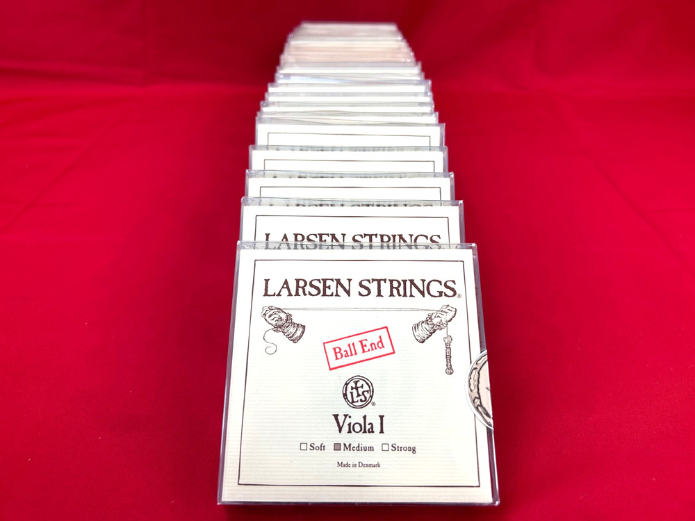 100% Authentic  Larsen Viola Strings Set 4/4 with Excellent Ball A