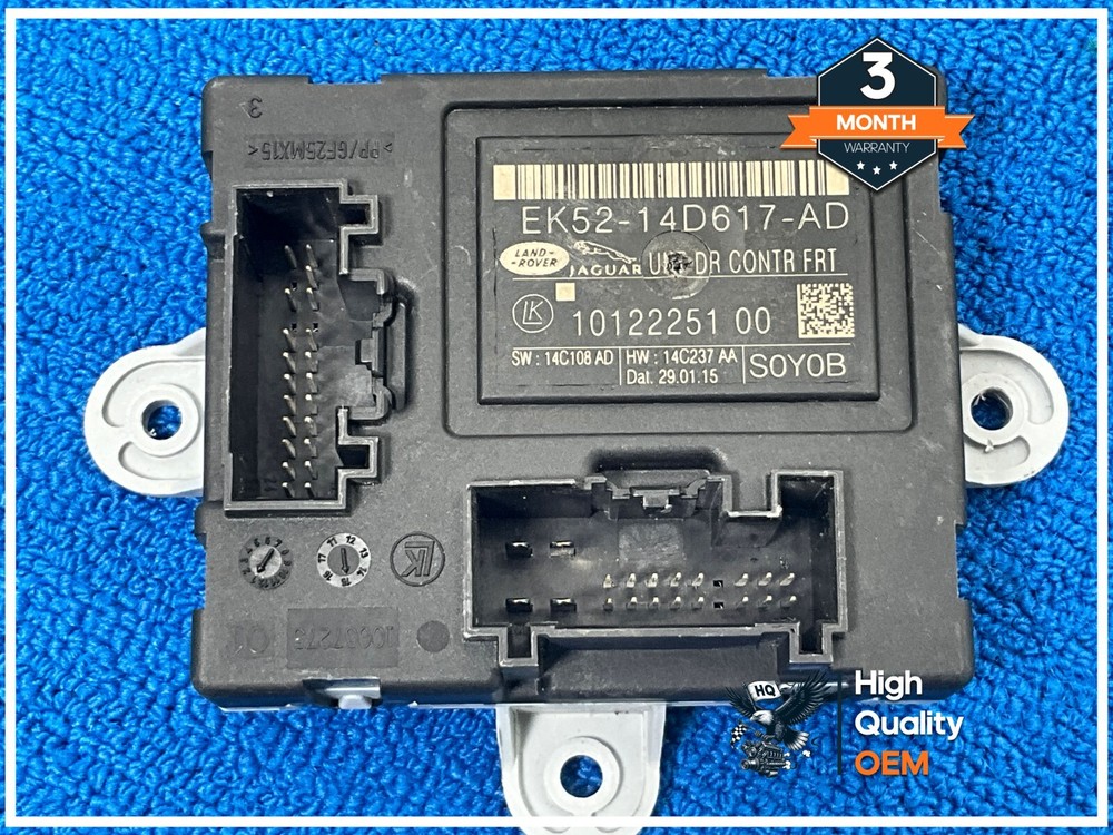 2014 - 2017 LAND RANGE RIVER HSE FRONT RIGHT PASSENGER DOOR CONTROL MODULE OEM