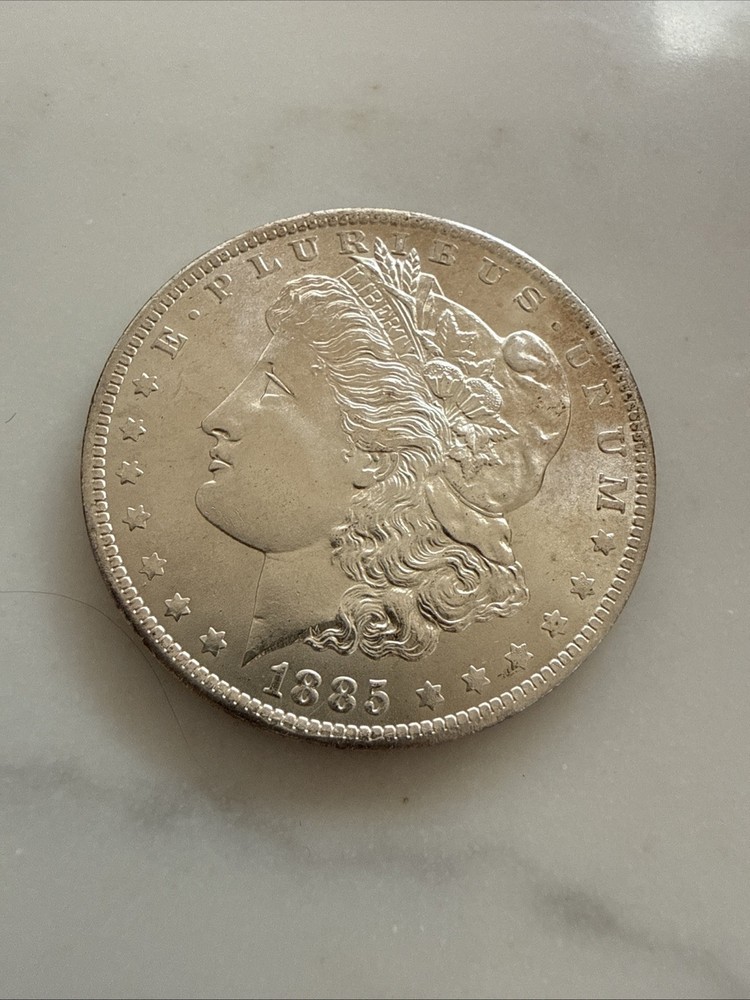 1885-O Morgan Silver Dollar Gem 65+.