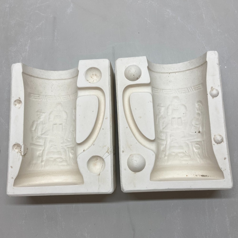 Ceramic Slip Casting Mold Ross Stein Beer Mug