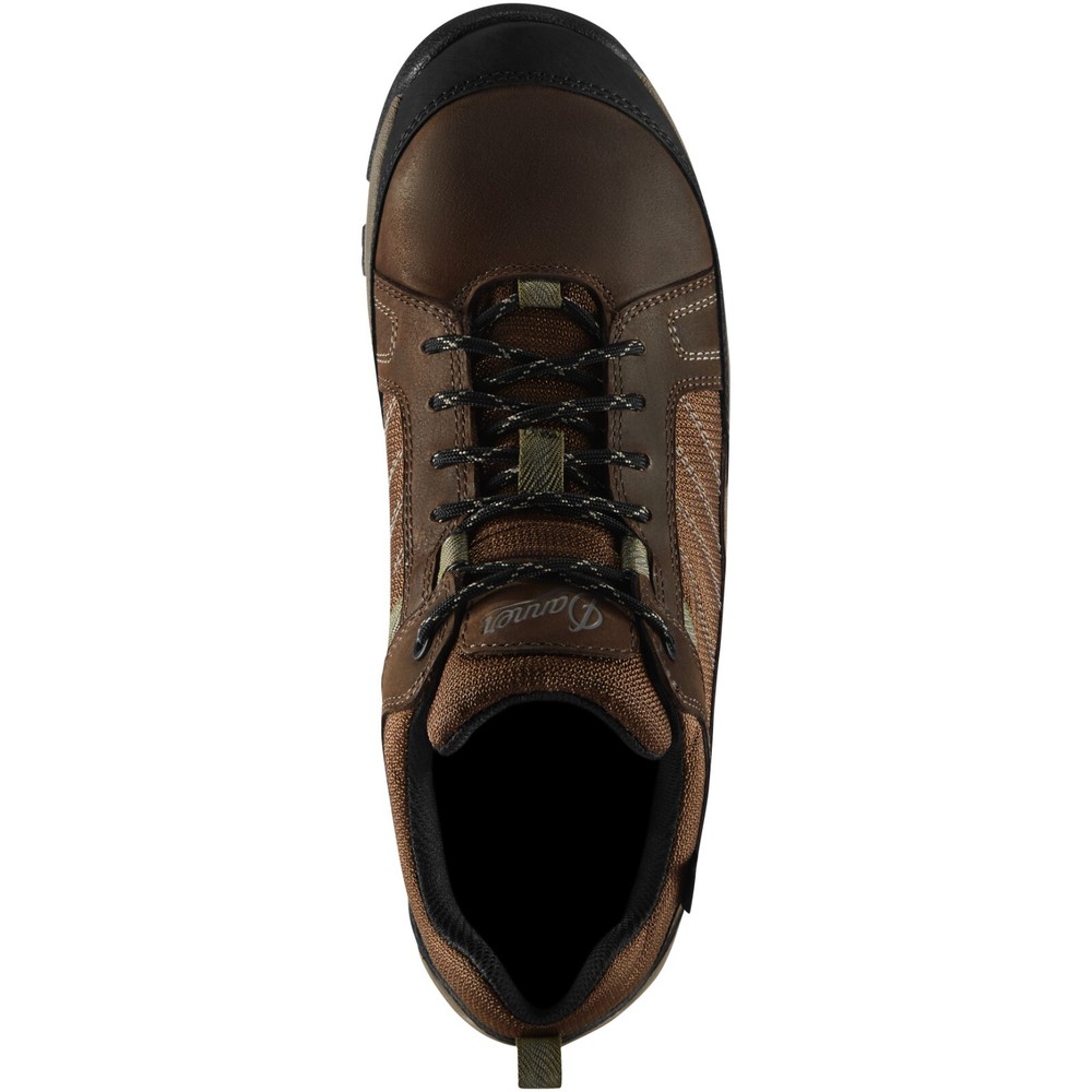 Danner Riverside 3" Brown/Green Work Shoe