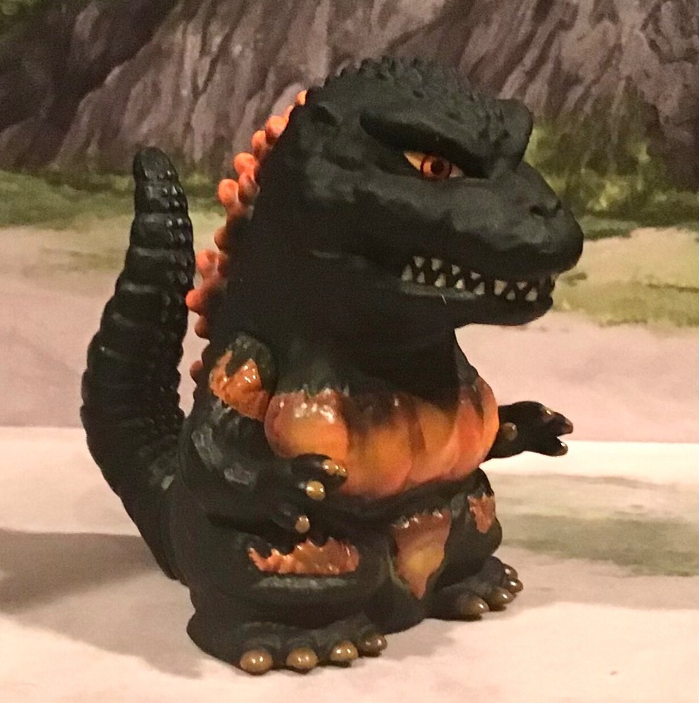 GODZILLA BURNING SD VINYL FINGER PUPPET FIGURE