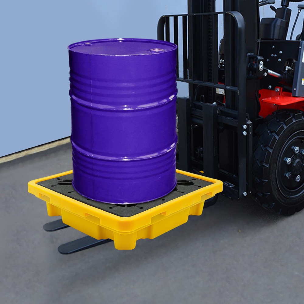 67*67*15cm Rectangular Spill Containment Pallet Spill Containment Platform 43L