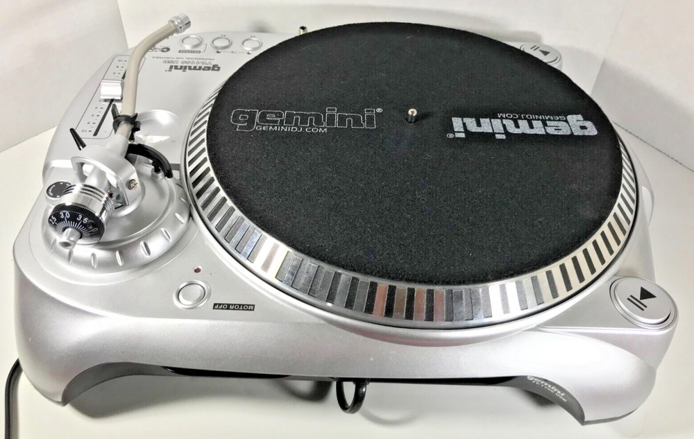 Gemini TT-1100 Professional USB Turntable *Missing Pieces* Belt Driven DJ Record