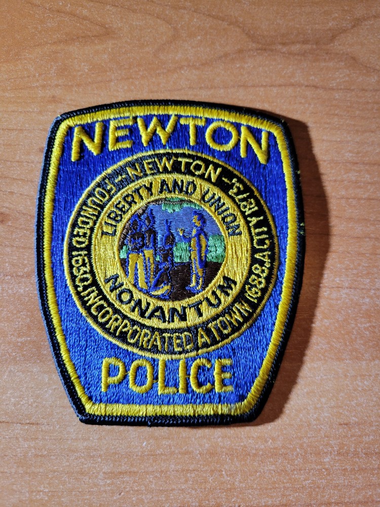Newton MA Police Patch
