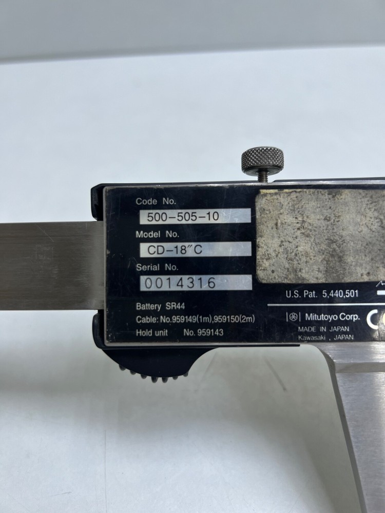 MITUTOYO CD-18"C 500-505-10