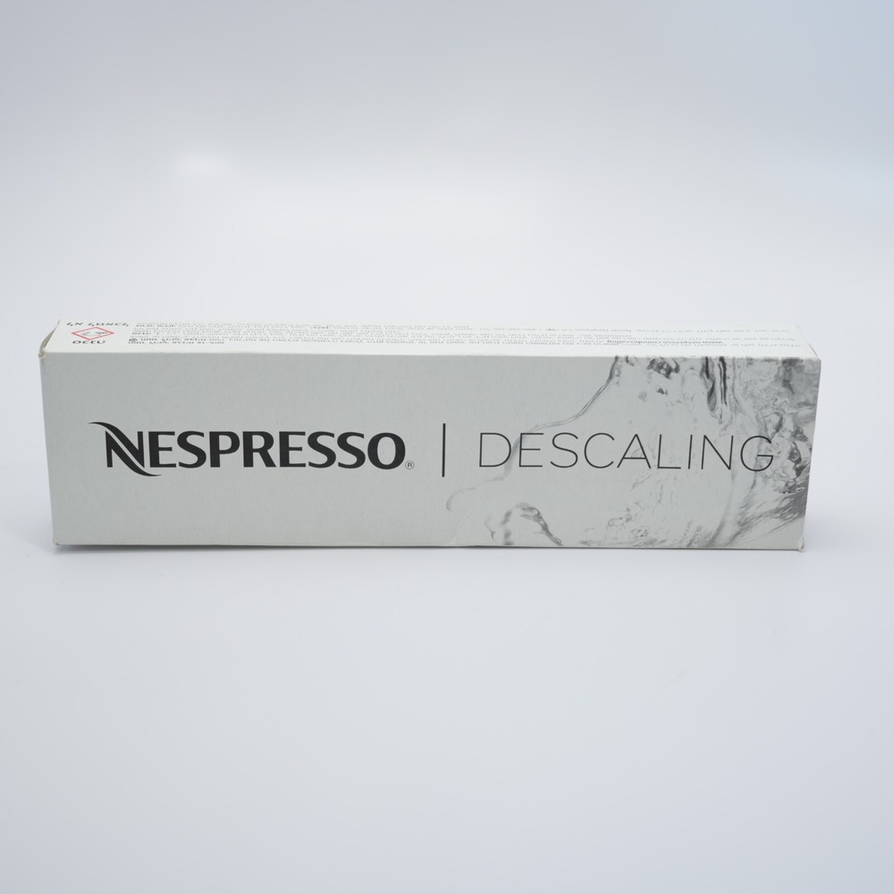 NEW!  Genuine OEM 2-Pack Nespresso Descaling Solution Kit