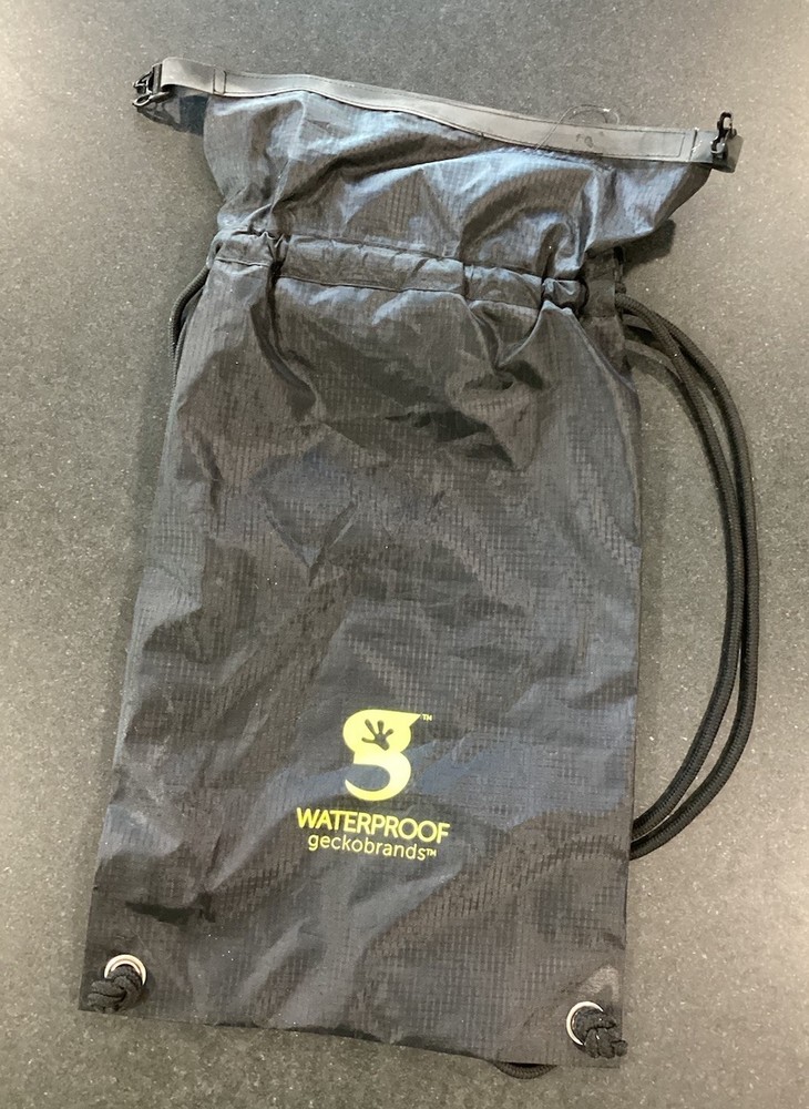 Geckobrands Waterproof Cinch Backpack
