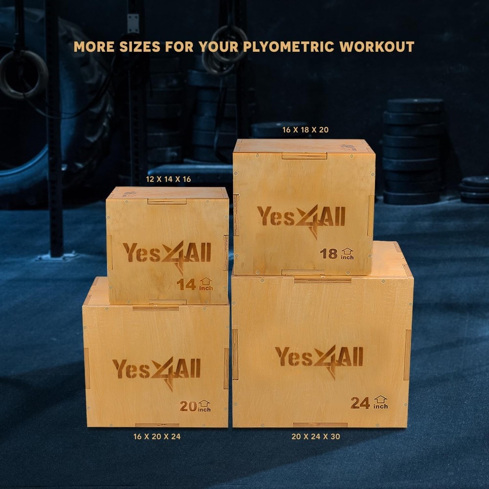 Wooden Plyo Box for Strength Training