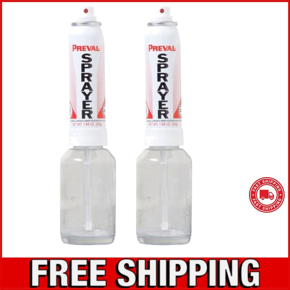 Versatile 2 Pack Preval Sprayer Units for Efficient Home Painting Projects