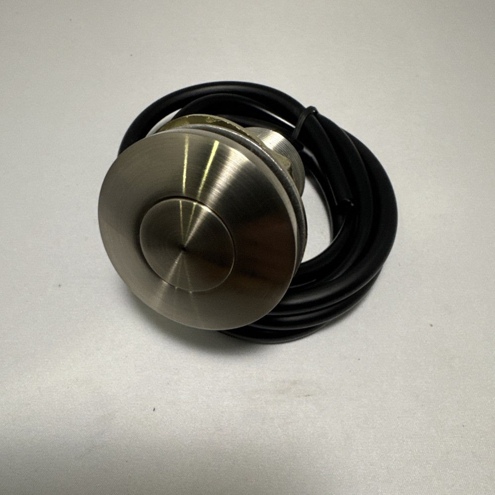 Premium Brushed Nickel Solid Metal Garbage Disposal Air Switch