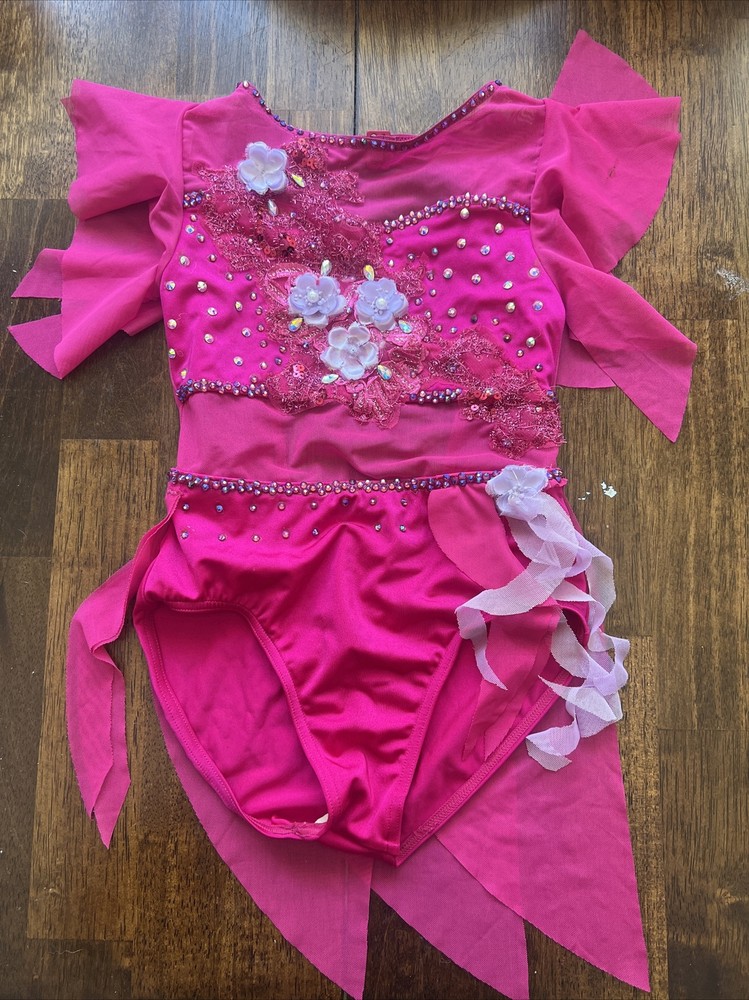 Pink Lyrical Solo Costume Medium Child