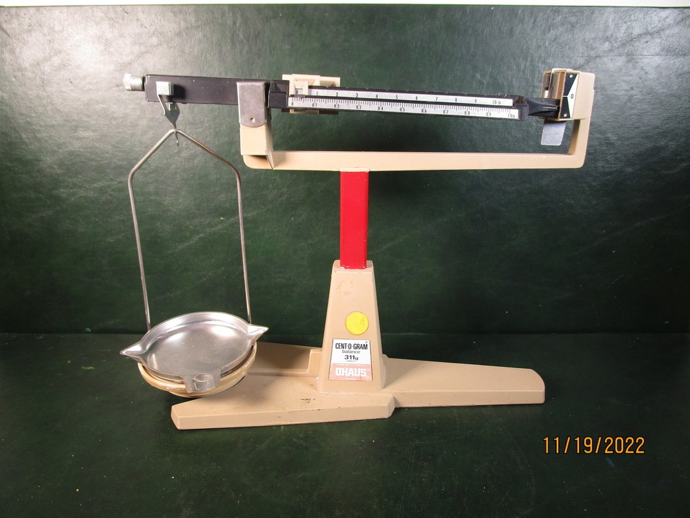 Vintage Ohaus Cent O Gram Scale 311g