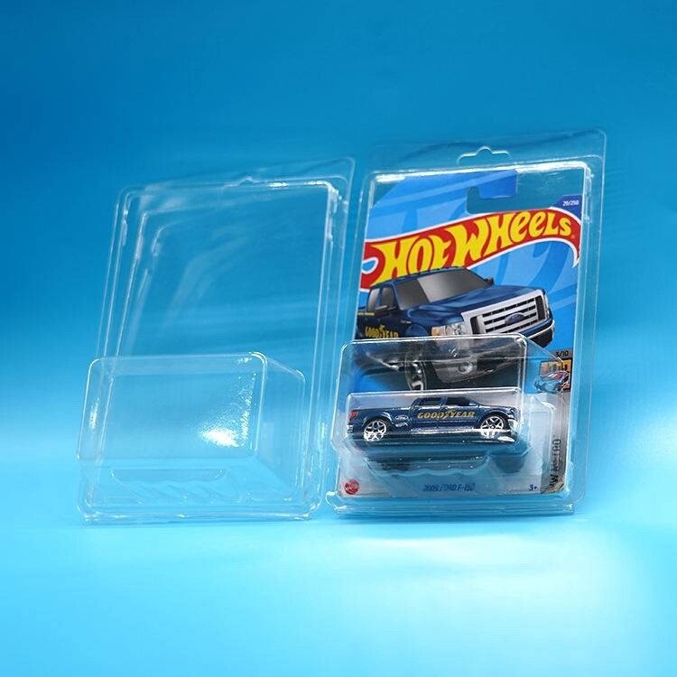 100 Qty Blister Protector Case Mainline for Hot Wheels Matchbox Basic