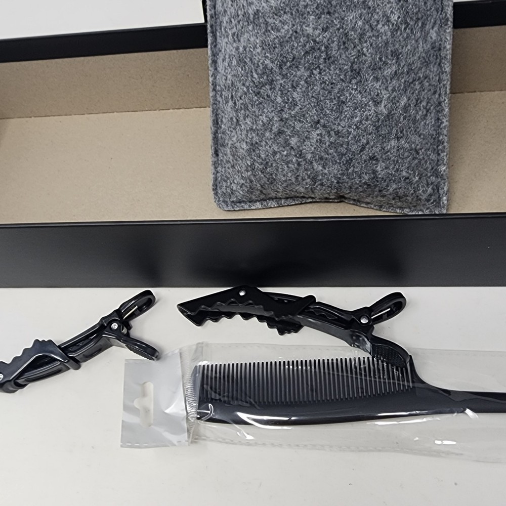 Nition Ceramic Platinum Styling IRON 1 in. Temperature Control 2 In 1 + Extras