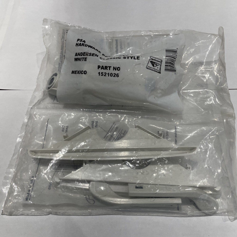 Andersen 1521026 Hardware Pack Classic Style White