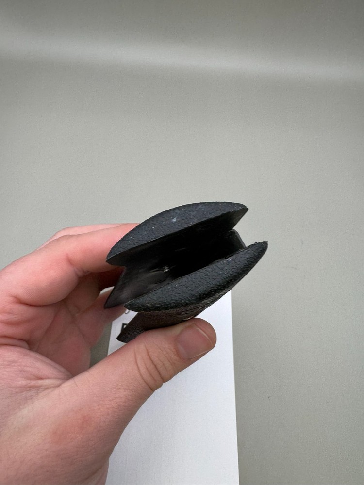 View Loader PB AGD Automag Single Hole Grips-Matte Black