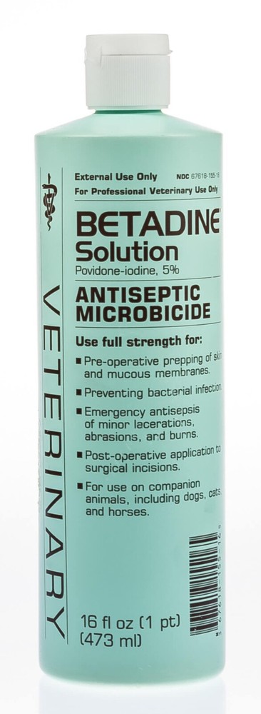 Betadine Solution 5%, 16oz