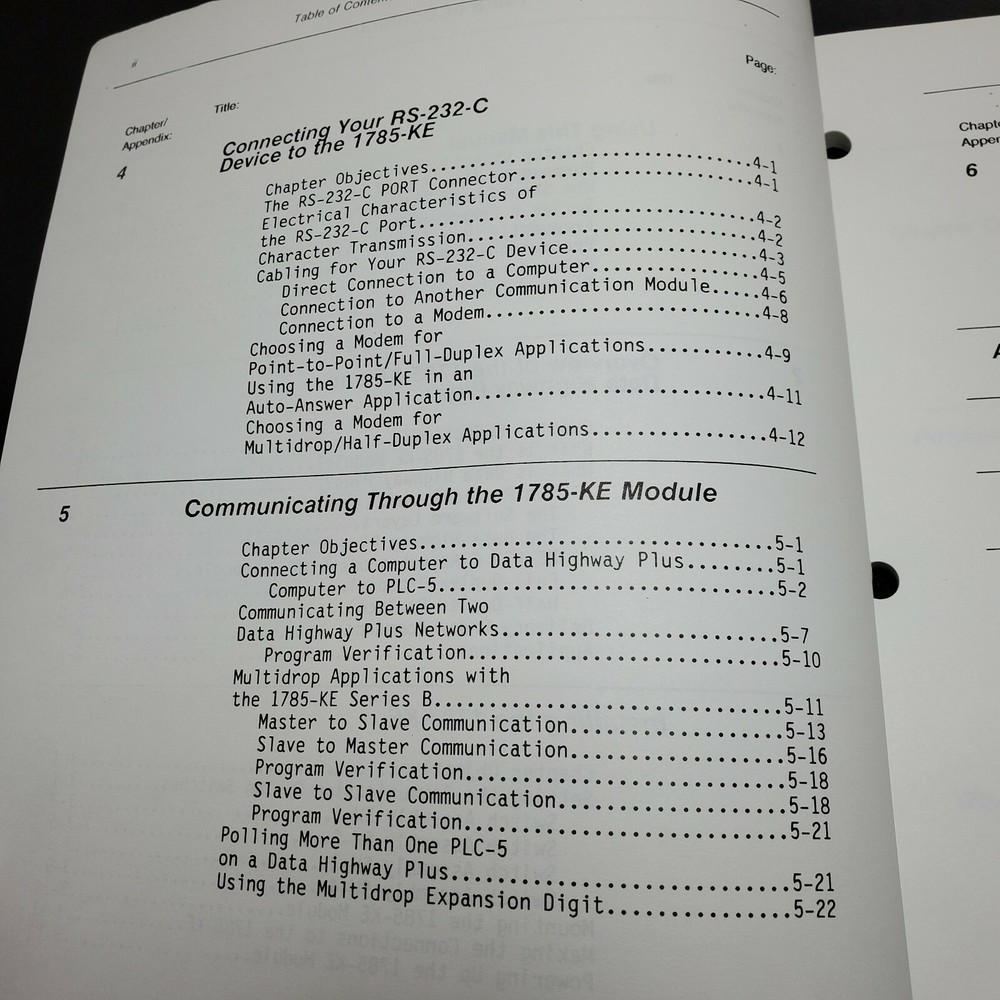 Allen-Bradley 1785-K Data Highway Plus Communications Interface Mod Users Manual