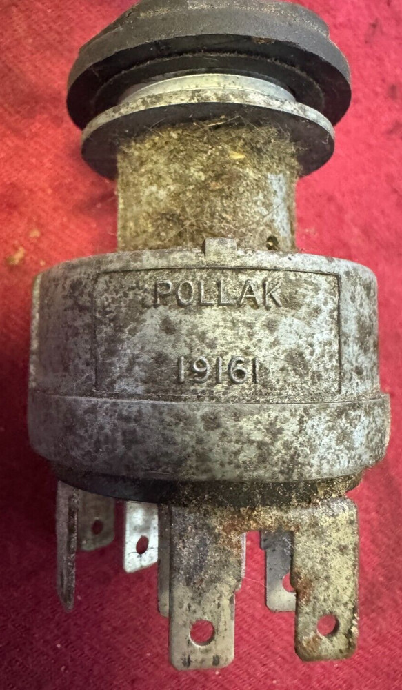 POLLAK IGNITION SWITCH WITH 1 KEY, POLLAK 19161