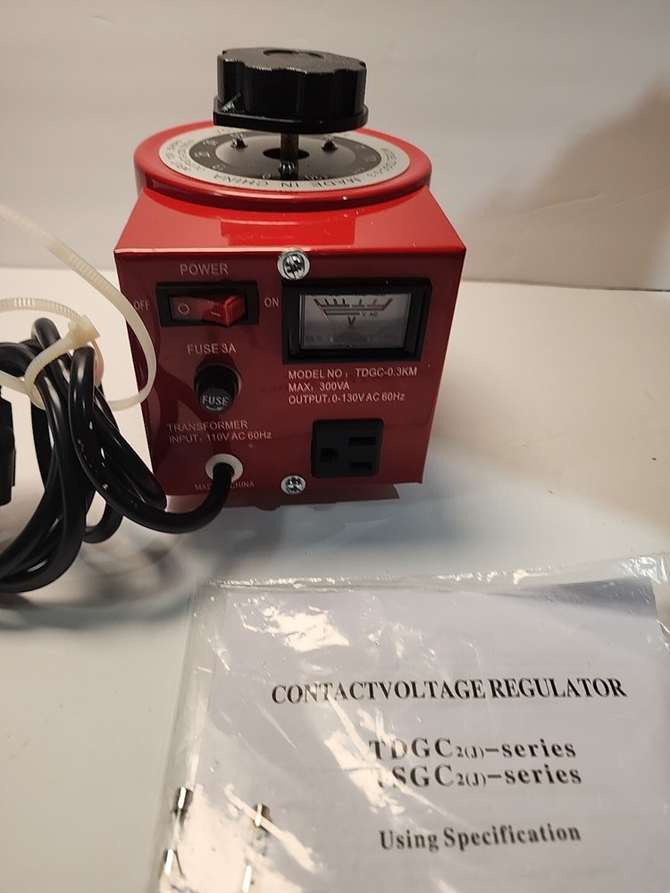 Circuit Specialists Variable Transformer/Contact Voltage Regulator TDGC-0.3km