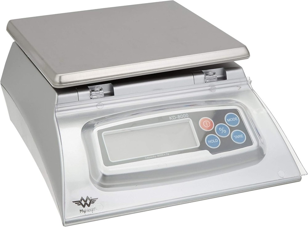 KD8000 Digital Kitchen Scale - Professional Baker's Scale with Protective Cover