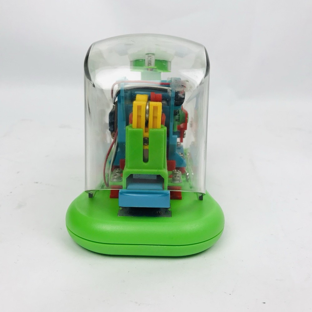 VTG Swingline Clear Electric Automatic Stapler Skeleton Translucent Neon