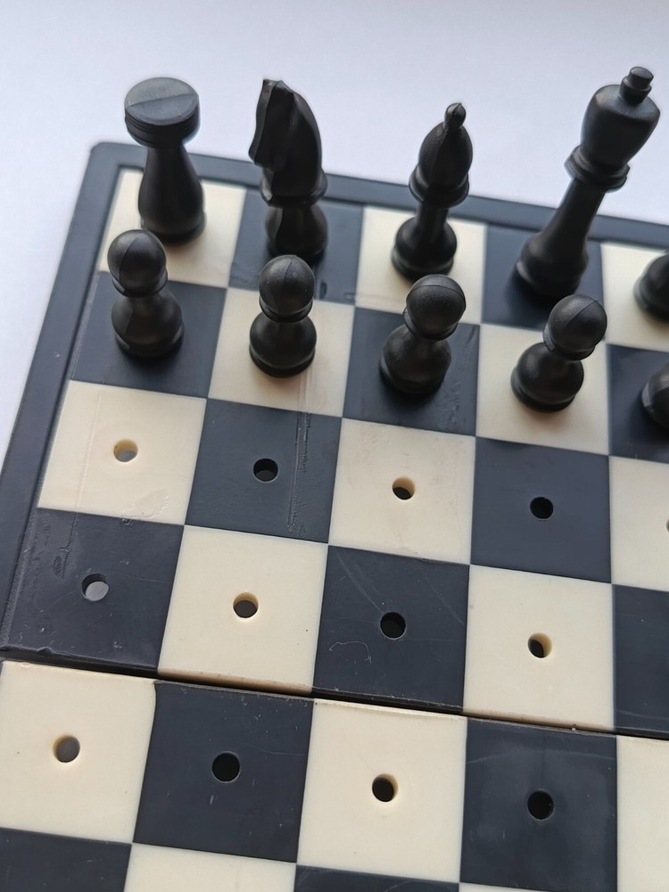 Vintage Chess Checkers Soviet Olympic 1980s