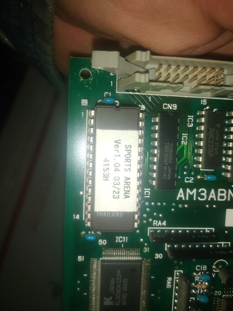 sports arena arcade redemption main pcb working #1