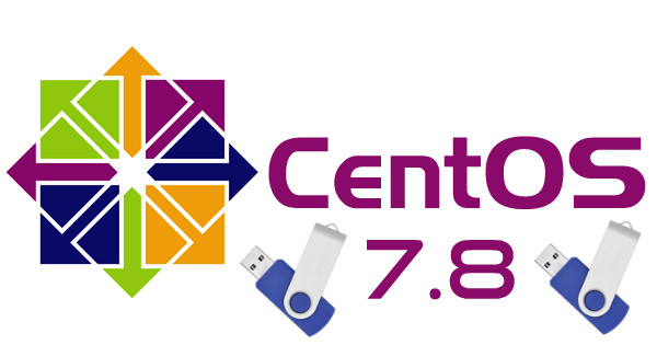 Centos 7.9 Bootable Installation 64Bit 16GB Flash Drive