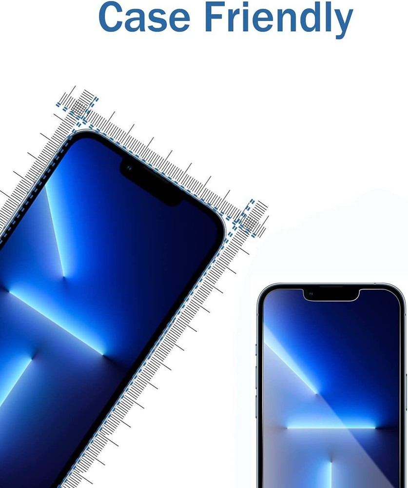 For iPhone 15 14 13 12 Pro Max Tempered Glass Screen Protector Camera Protector