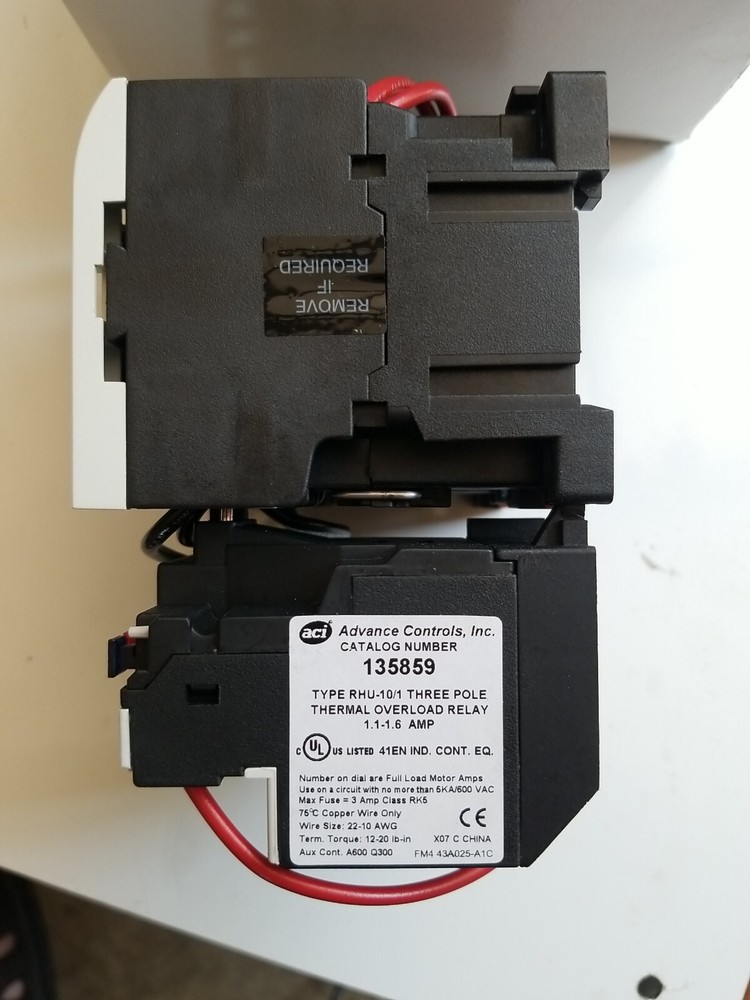 ACI ELECTRICAL CONTROLS Part# 131275