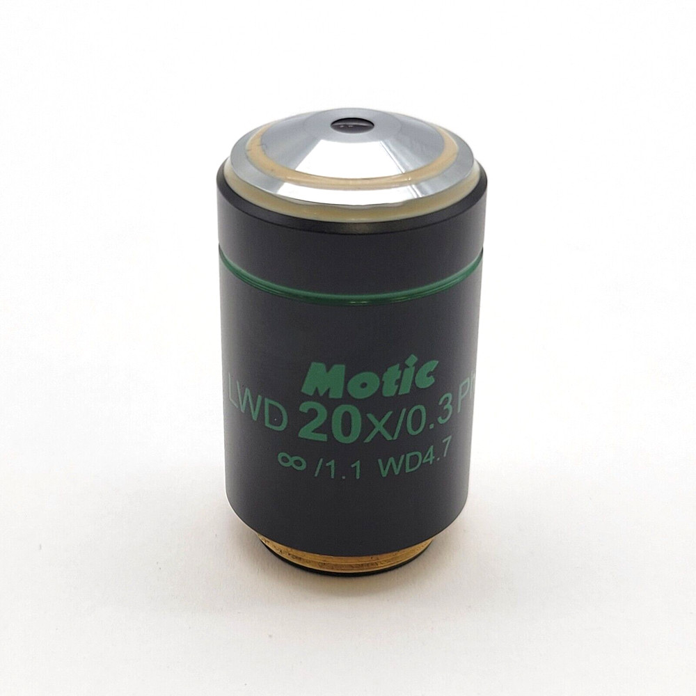 Motic Microscope Objective LWD 20x Ph1 Phase Contrast