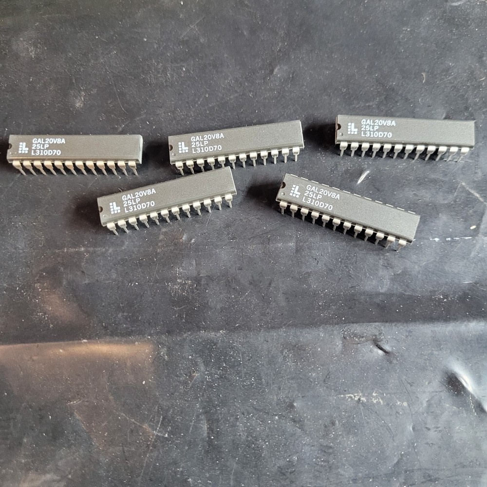 (5PCS) Lattice IC GAL20V8A-25LP Programmable Array Logic 24 Pin Plastic NEW $29